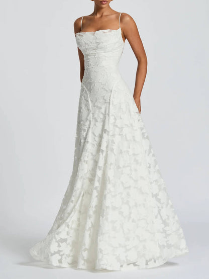 Melissa | Flower Maxi Dress