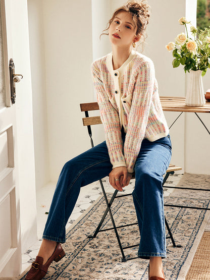 Caroline Elegant Embroidered Cardigan