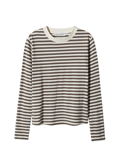 Everyday Parisian Stripe Crewneck Tee