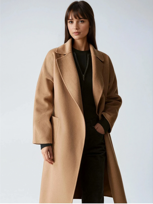 Classic Elegance Woolen Overcoat
