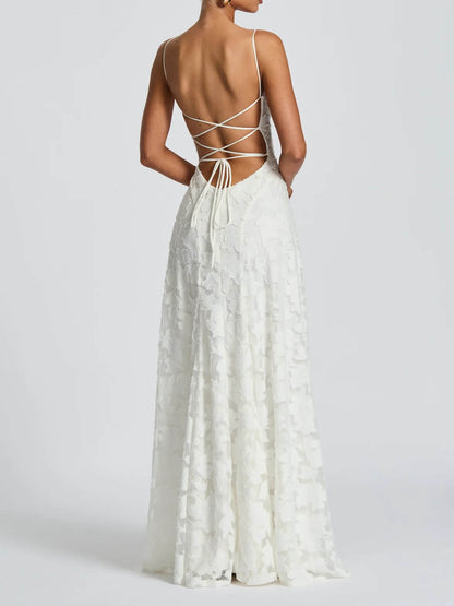 Melissa | Flower Maxi Dress