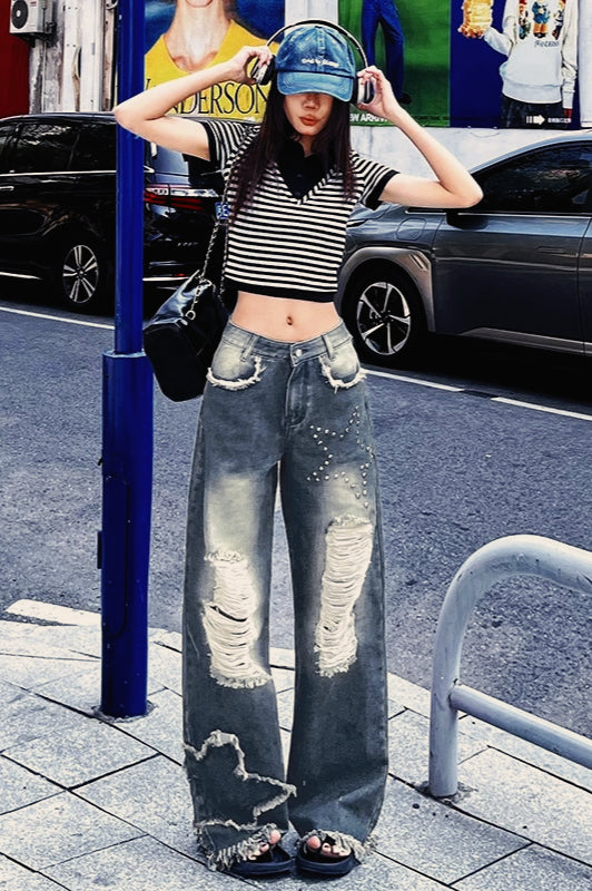 Vintage Harajuku Loose Jeans