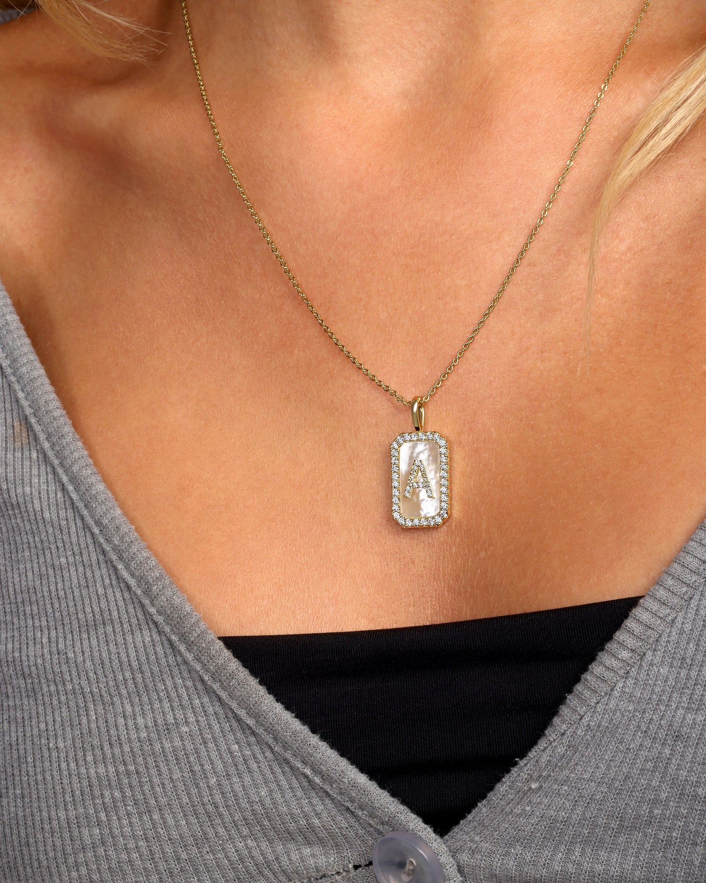 Love Letters Double Sided Necklace