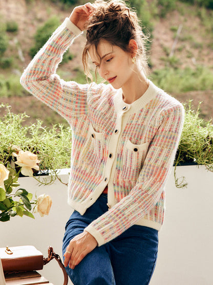 Caroline Elegant Embroidered Cardigan