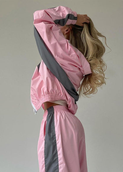 Neon Drift - Two-Tone Windbreaker Set