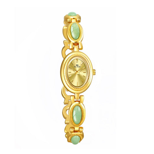 Aurelia | Jade Gold Watch