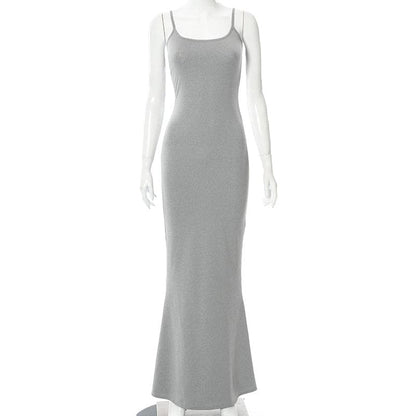 DressBetty - Adogirl Sexy Spahgetti Strap Maxi Dress