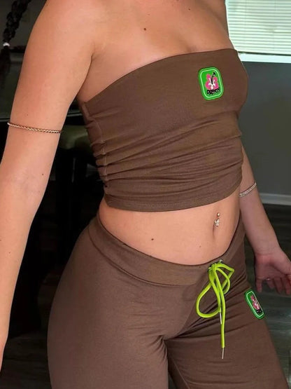 Aloha Boob Tube & Pant Set