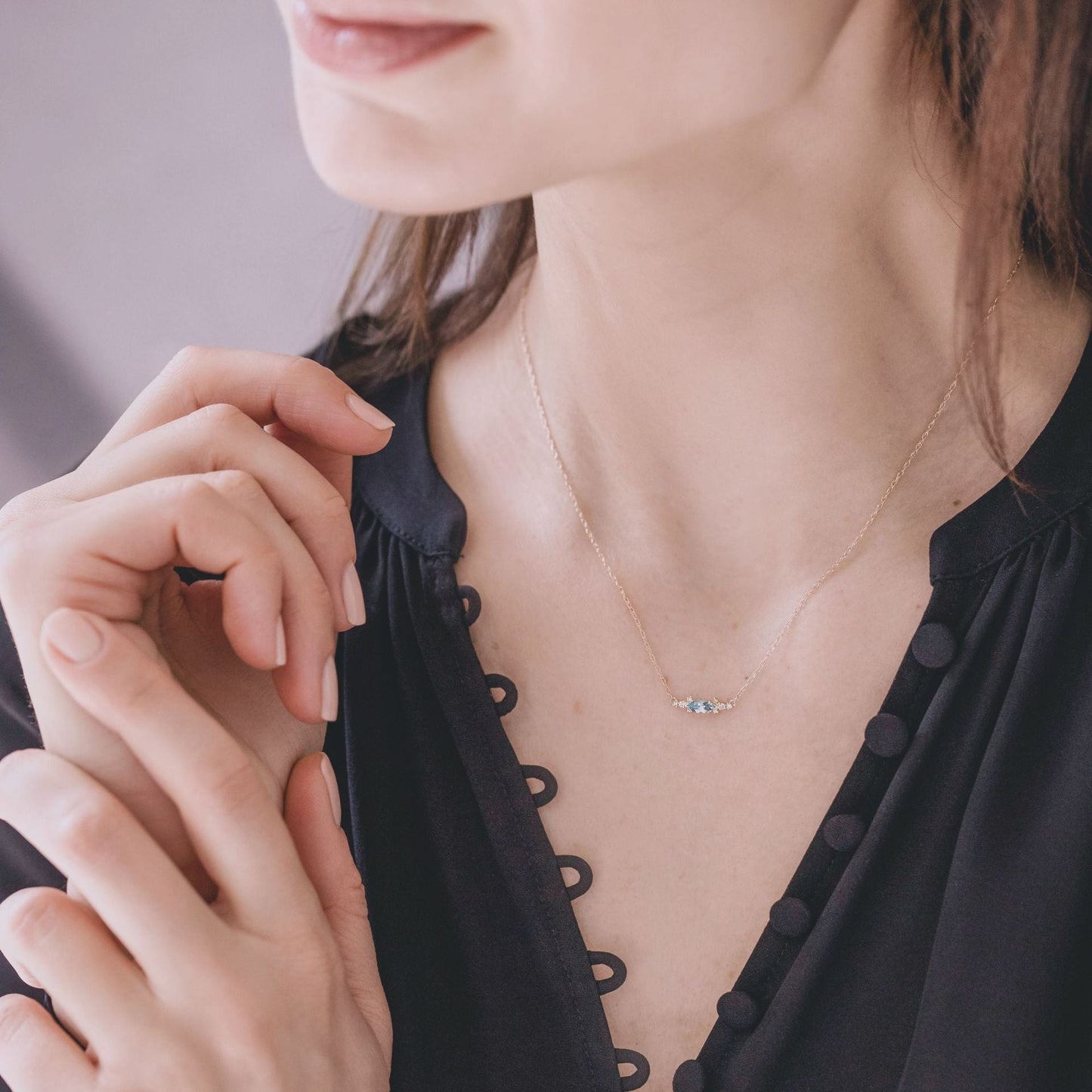 Aurelia Necklace Solid 925 Silver