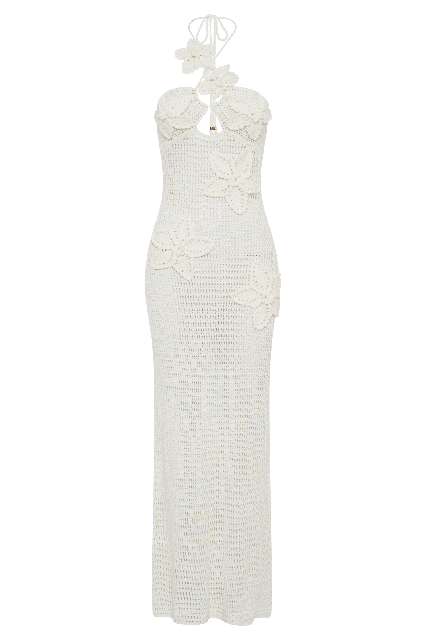 Noor - Floral Crochet Maxi Dress