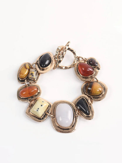 Boheme Geometrical Stones Bracelet