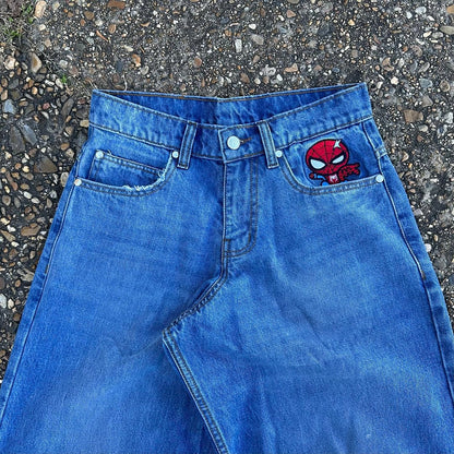 Spidey Vintage Wide-Legs Jeans
