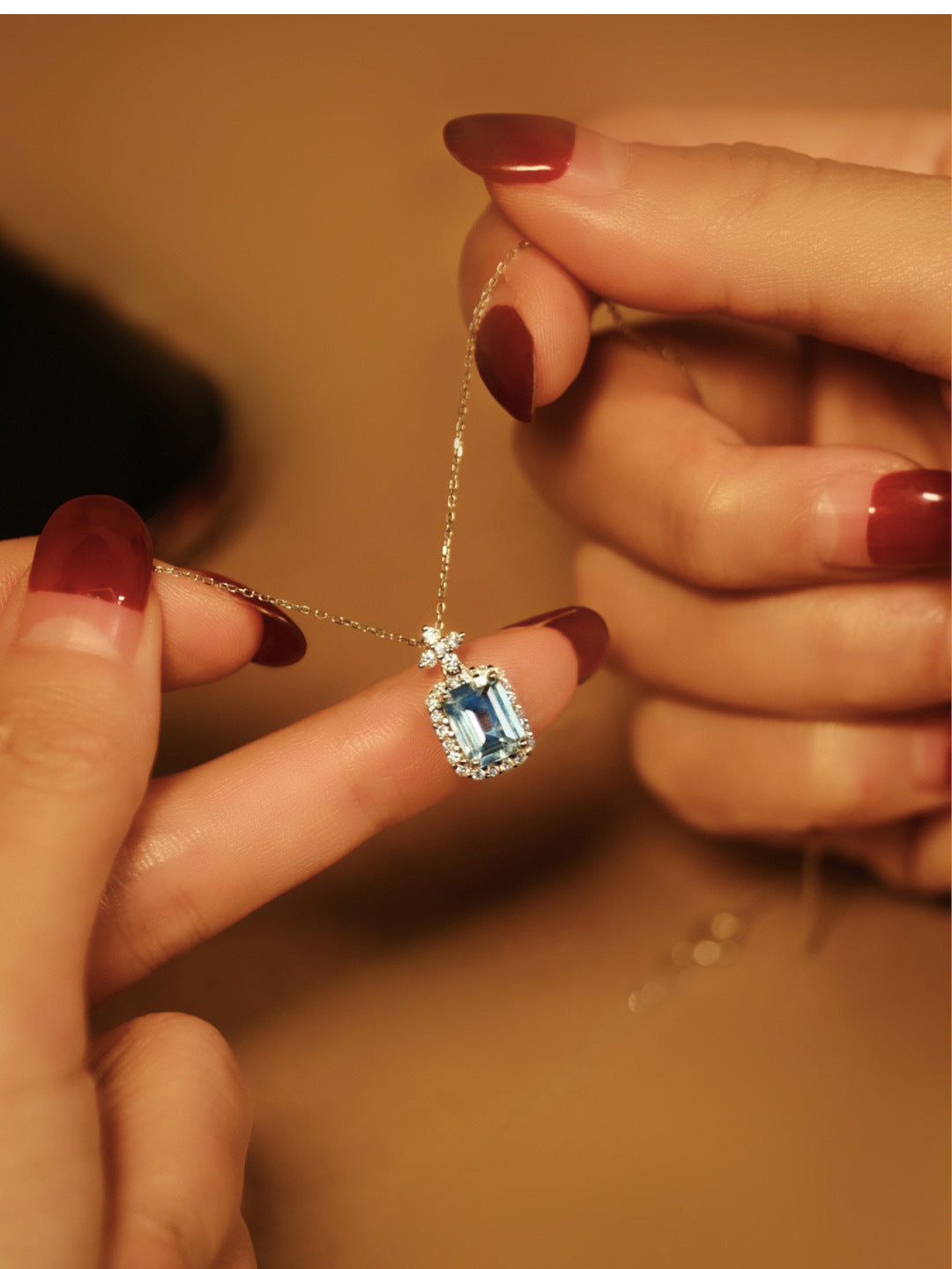 Beatrice Necklace Solid 925 Silver