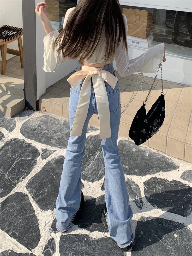 DressBetty - 2024 Spring Retro High Waist Y2K Jeans