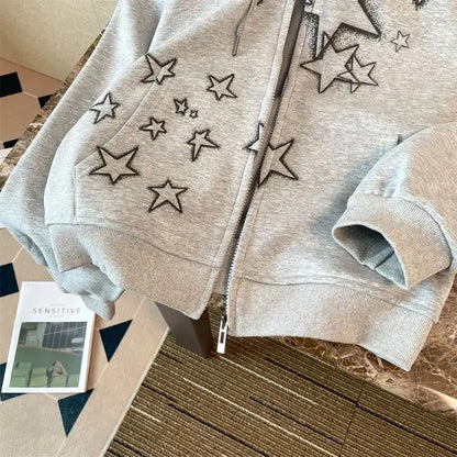 Cascading Stars Zip-up Hoodie