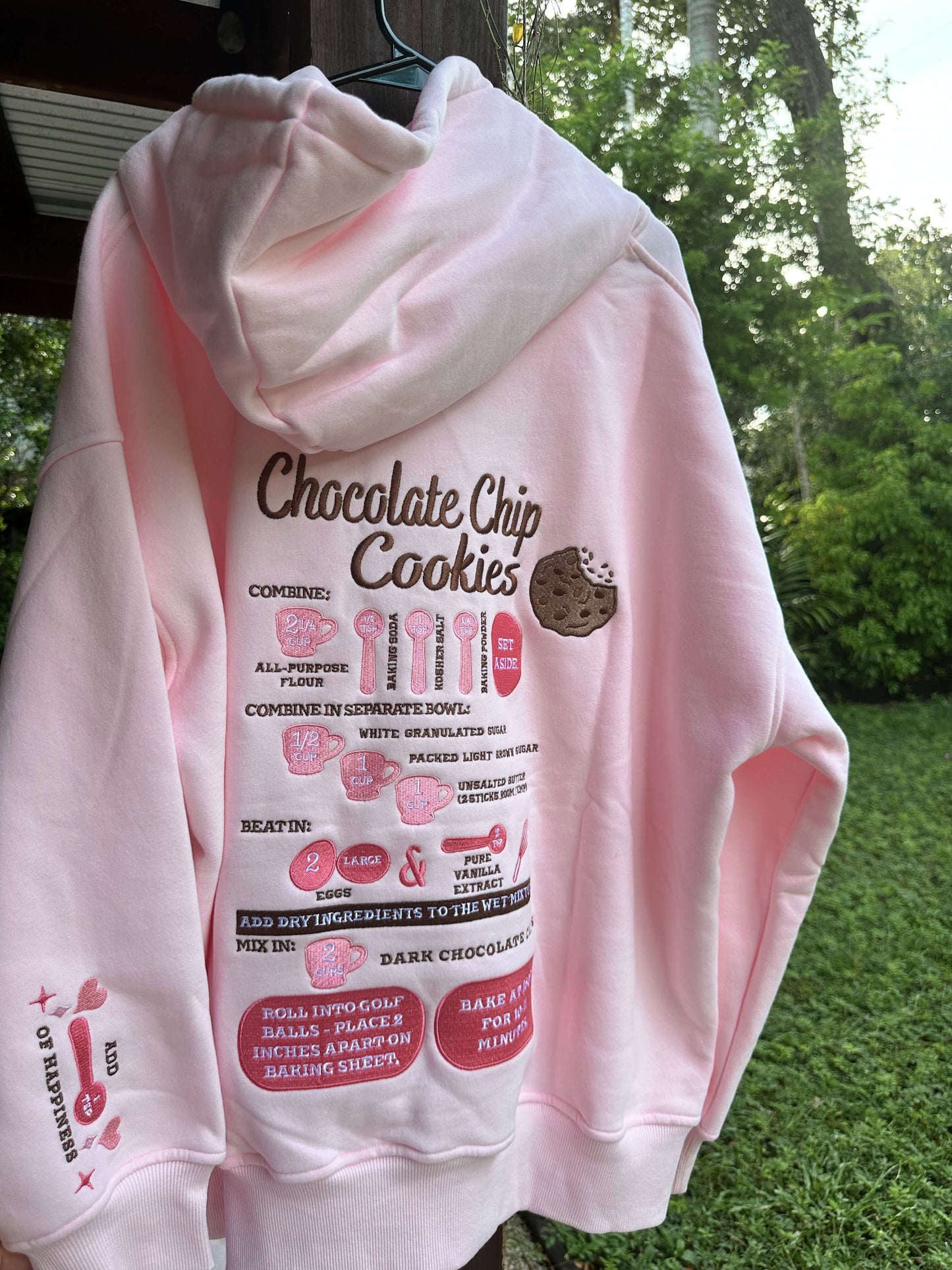 Chocolate Chip Cookies Recipe Hoodie