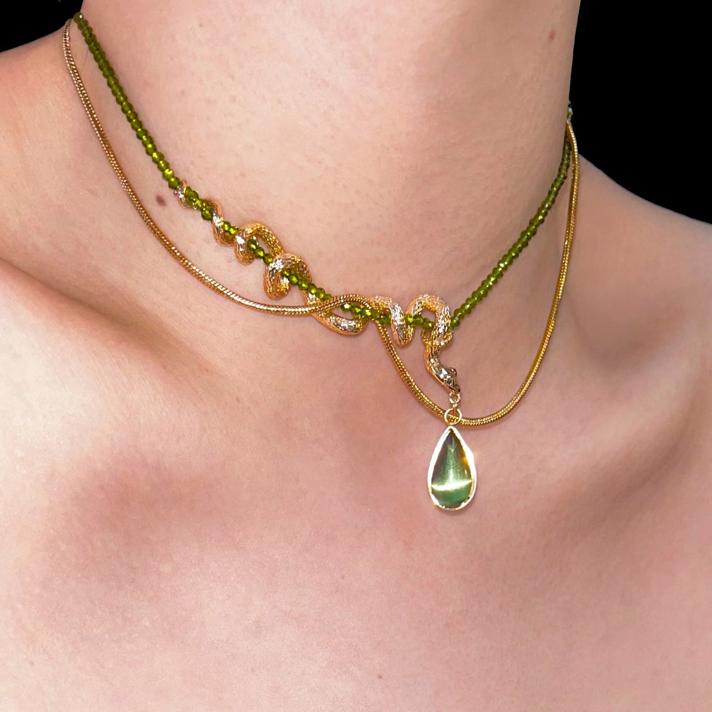 Cleopatra Necklace Handmade