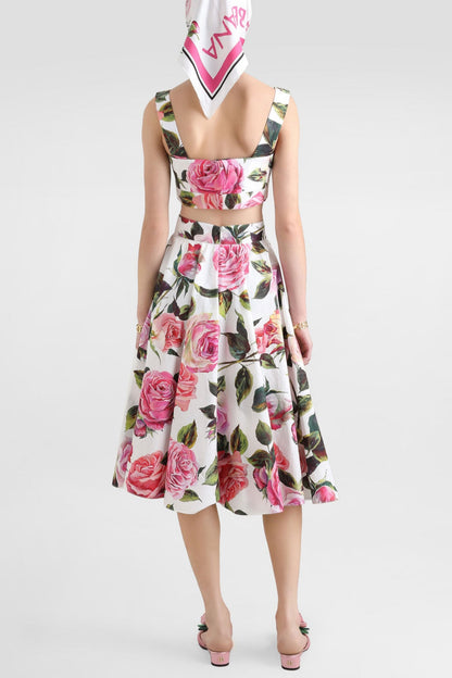 Cythina Floral Two Piece Set