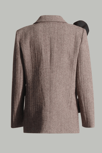 Daivya Floral Appliqué Blazer