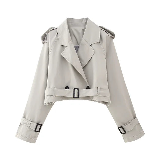 Cropped Trenchcoat