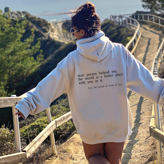 Dear Person Behind Me Hoodie