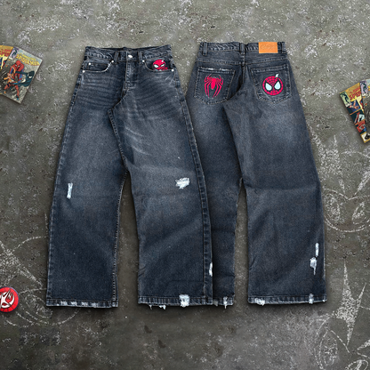 Spidey Vintage Wide-Legs Jeans