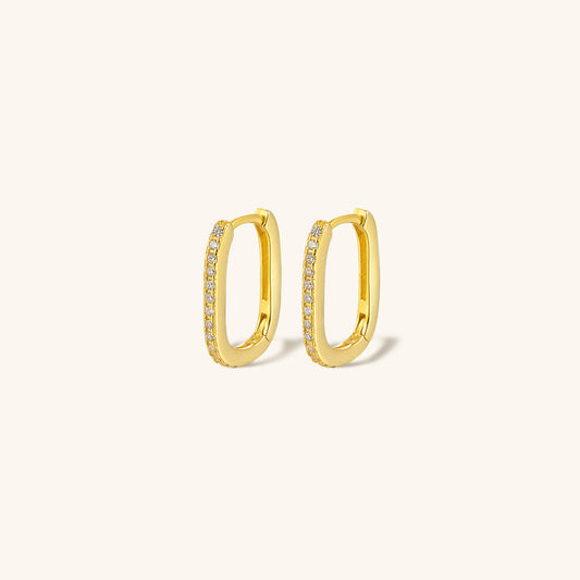 Elara Oval Earrings