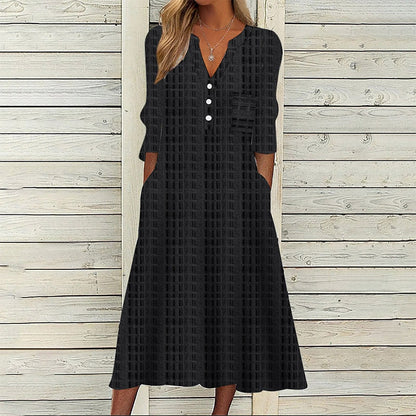 DressBetty - Elegant Chic V-Neck Office Lady Pockets Dresses