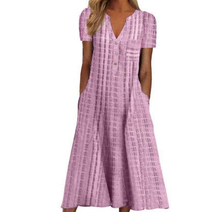 DressBetty - Elegant Chic V-Neck Office Lady Pockets Dresses