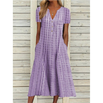 DressBetty - Elegant Chic V-Neck Office Lady Pockets Dresses