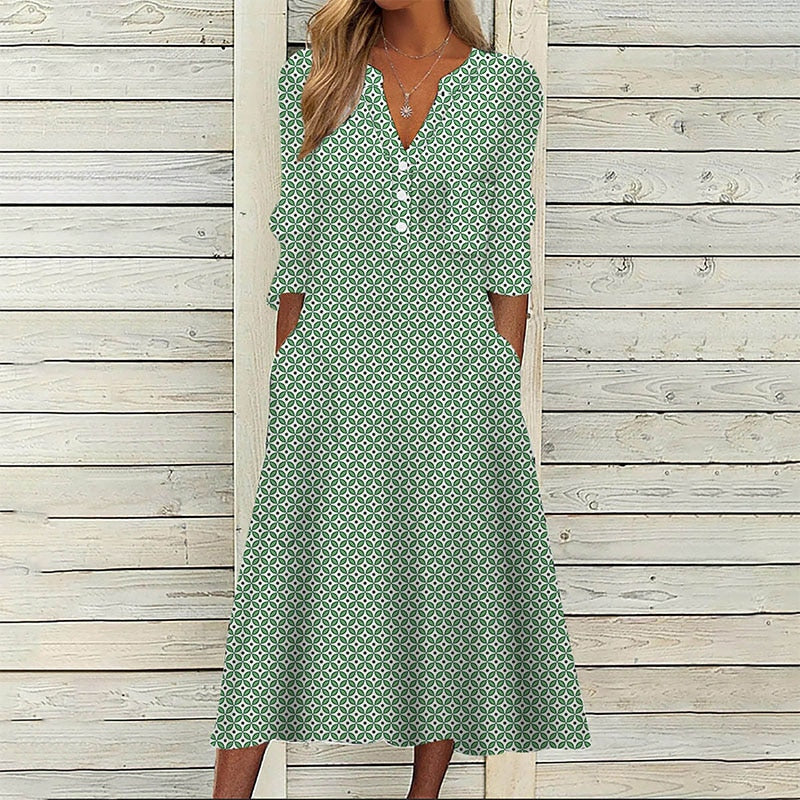 DressBetty - Elegant Chic V-Neck Office Lady Pockets Dresses