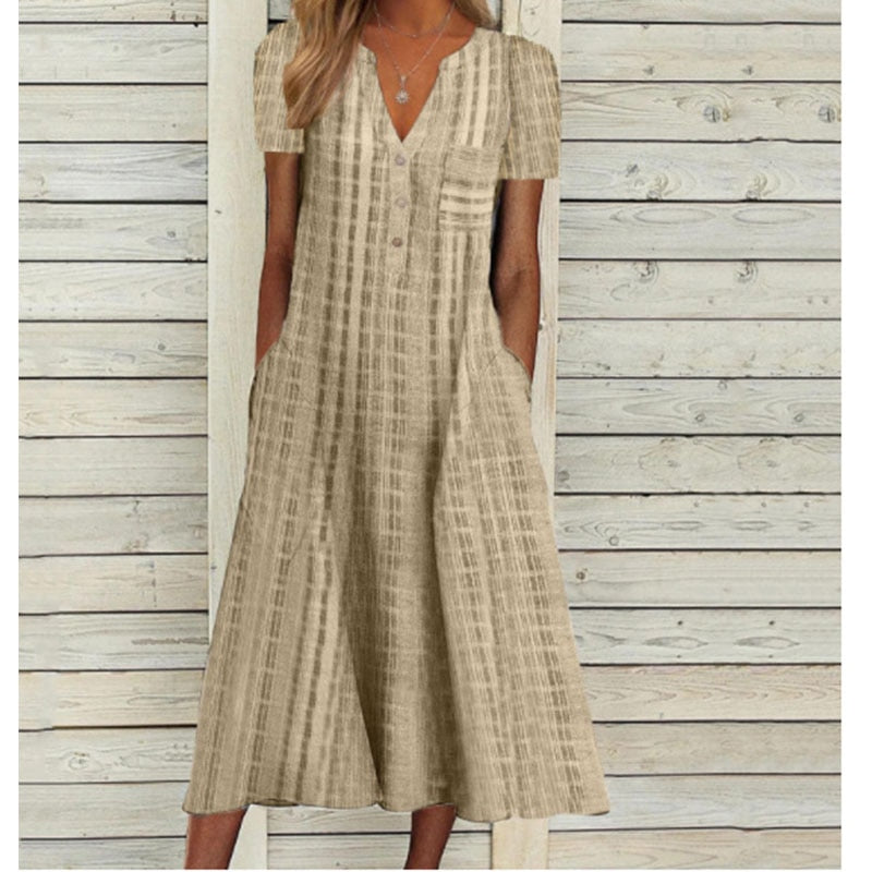 DressBetty - Elegant Chic V-Neck Office Lady Pockets Dresses