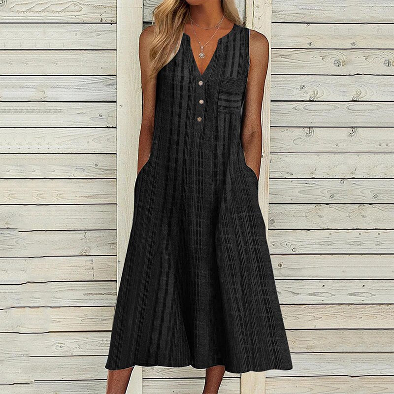 DressBetty - Elegant Chic V-Neck Office Lady Pockets Dresses