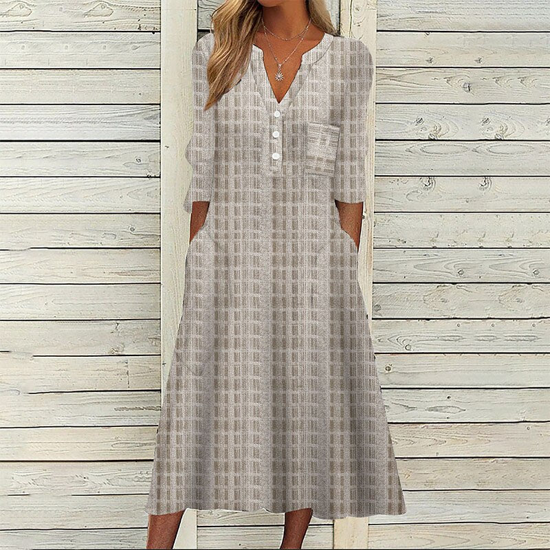 DressBetty - Elegant Chic V-Neck Office Lady Pockets Dresses