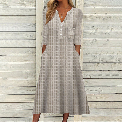 DressBetty - Elegant Chic V-Neck Office Lady Pockets Dresses
