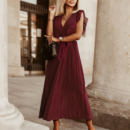 DressBetty - Elegant Cocktail Party Chiffon Women Long Dress