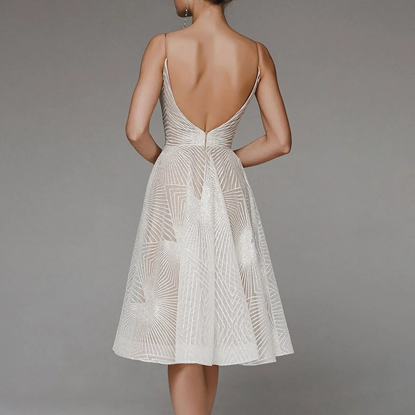 DressBetty - 2024 Elegant Luxury Sexy Long Formal Party Midi Dress