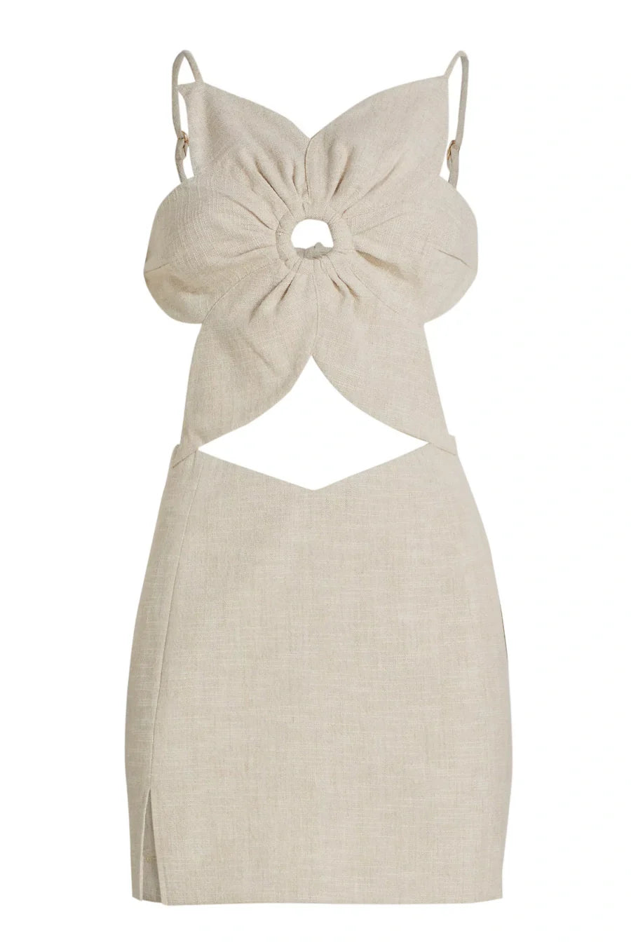 Elena Floral Cutout Mini Dress