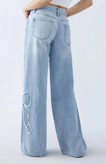 Ella Bow Denim Jeans