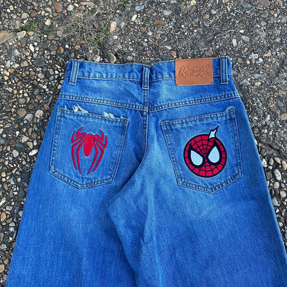 Spidey Vintage Wide-Legs Jeans
