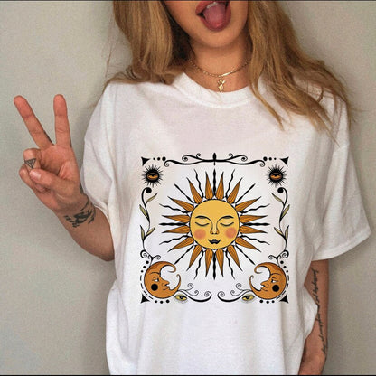 DressBetty - Female Top Fashion Tee Love Heart New Style Trend Clothes