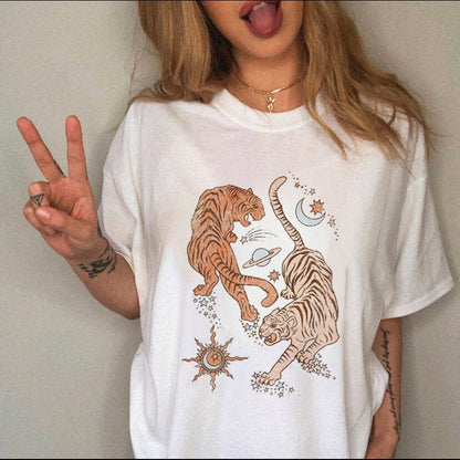 DressBetty - Female Top Fashion Tee Love Heart New Style Trend Clothes