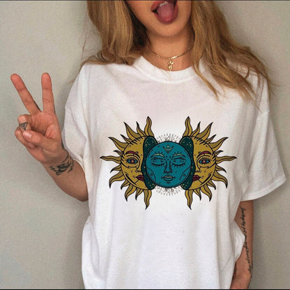 DressBetty - Female Top Fashion Tee Love Heart New Style Trend Clothes