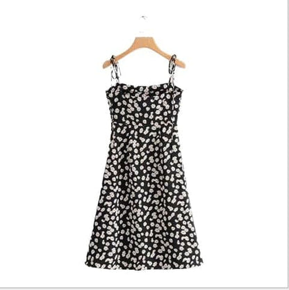DressBetty - Floral Print Summer Beach Dress