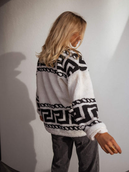Garner Half Zip Fleece Sweater
