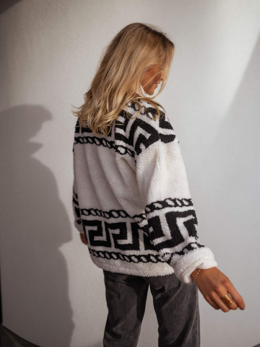 Garner Half Zip Fleece Sweater