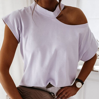 DressBetty - Casual Flashdance Solid Tee