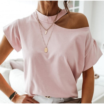 DressBetty - Casual Flashdance Solid Tee