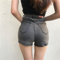 DressBetty - Sexy Denim Shorts with Tassel Pockets Mini Short Jeans