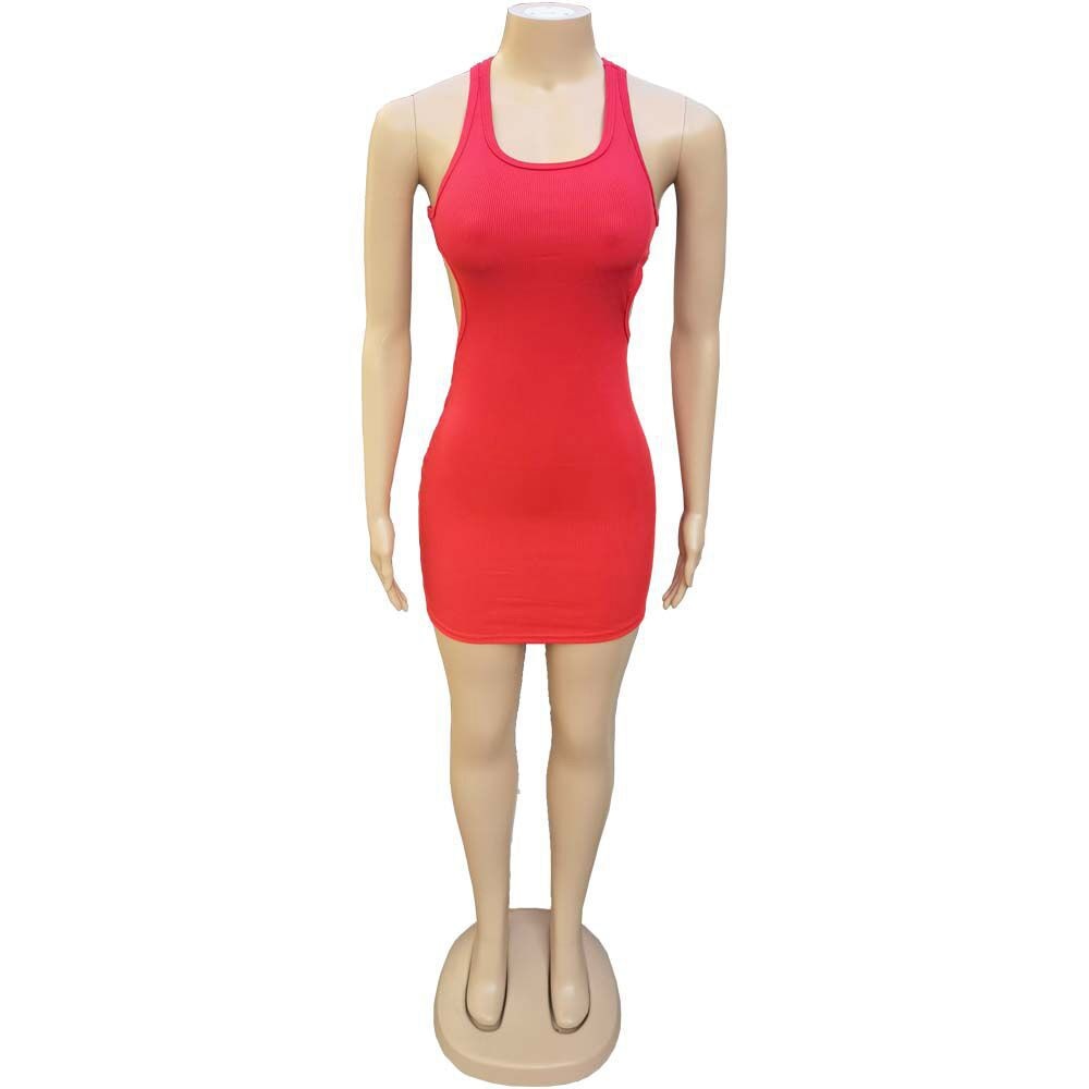 DressBetty - Sexy Mini Dress Summer Plain White Black T Shirt Dresses For Women